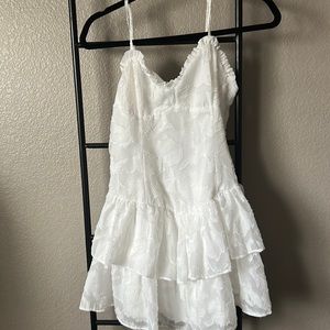 White dress, worn once, great condition, just doesn’t fit